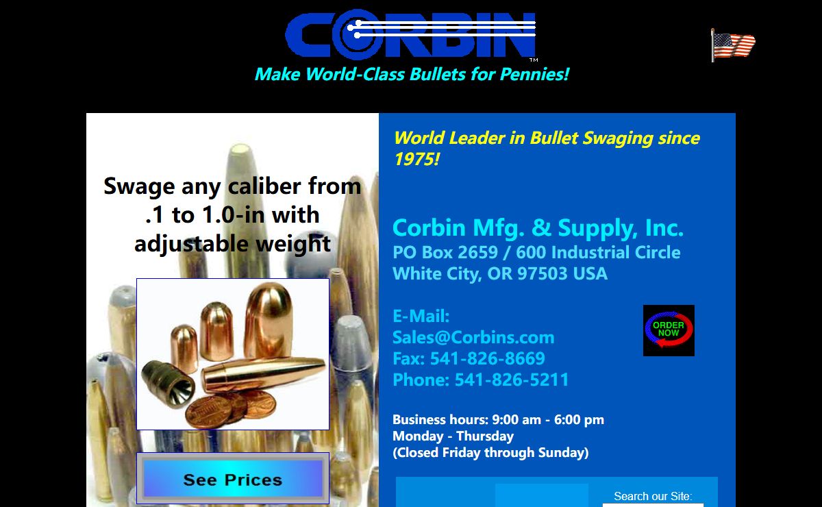 Corbin Home Page