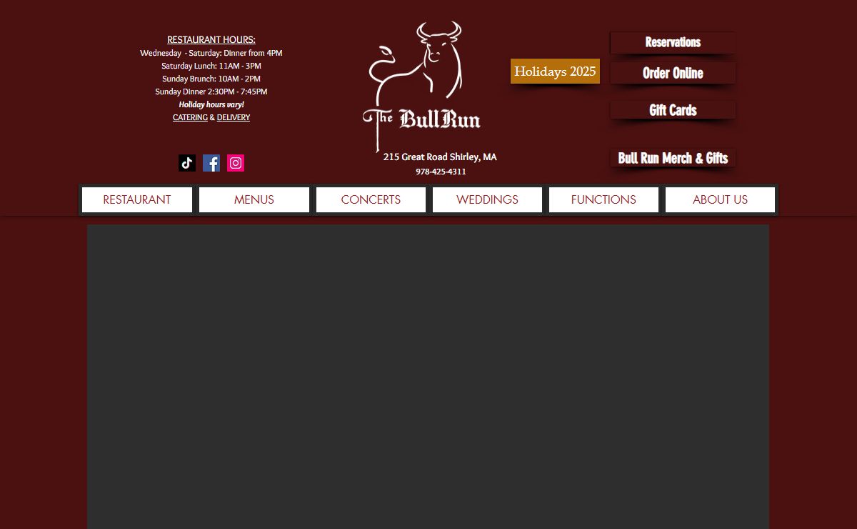 Restaurant | Massachusetts | Bull Run Restaurant