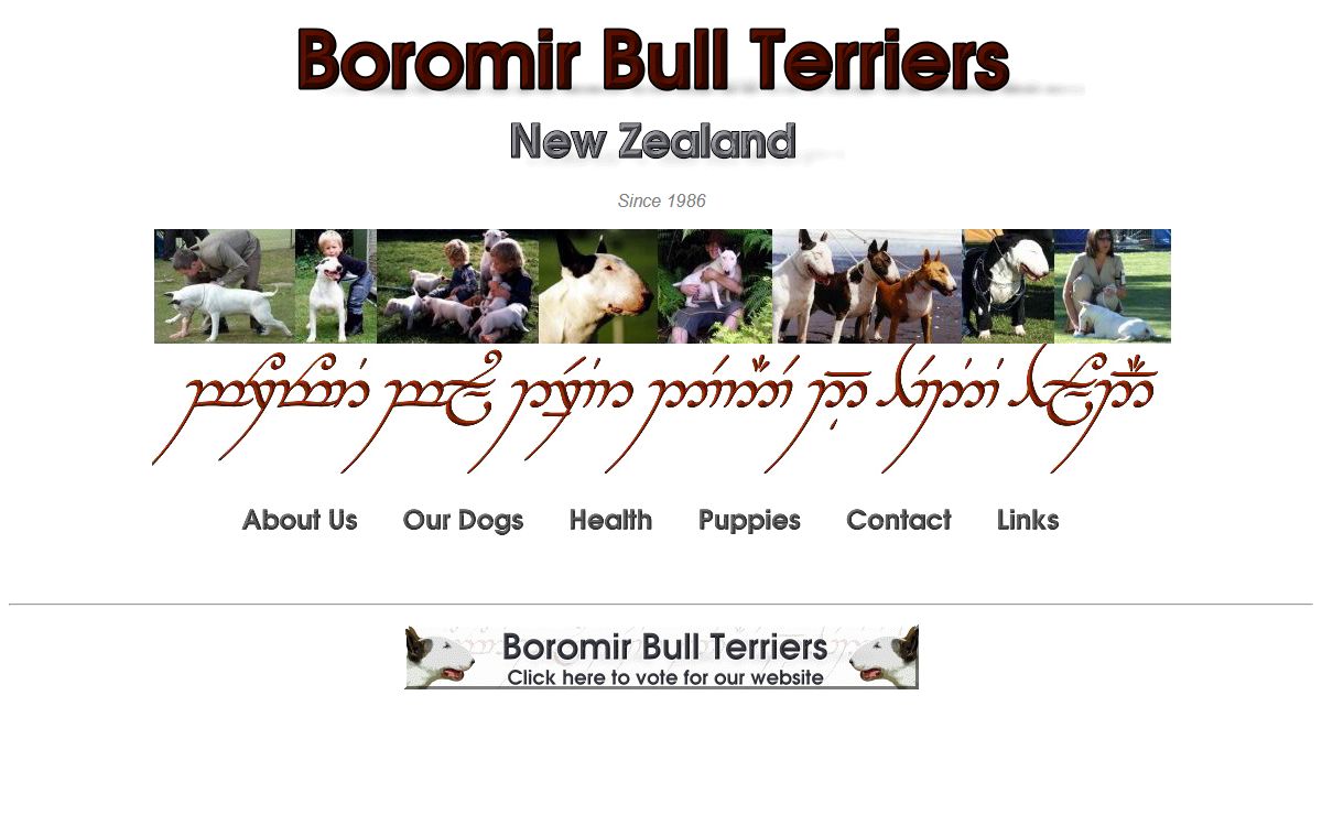 Boromir Bull Terriers - New Zealand