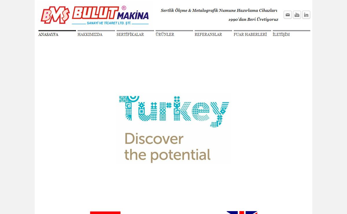 BMS BULUT MAKİNA-Sertlik Ölçme & Metalografik Numune Hazırlama Cihazları - BMS BULUT MAKINA, Sertlik Olcme & Metalografik Numune Hazirlama Cihazlari-ANASAYFA