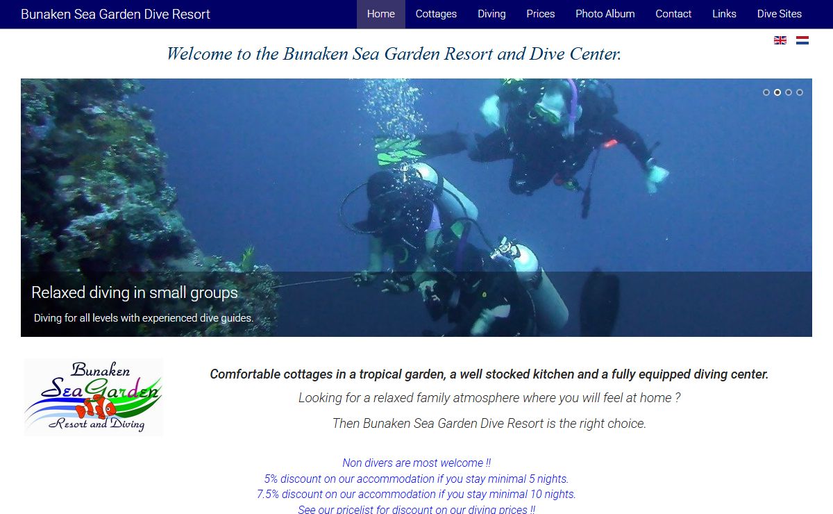 Home - Bunaken Sea Garden Dive Resort