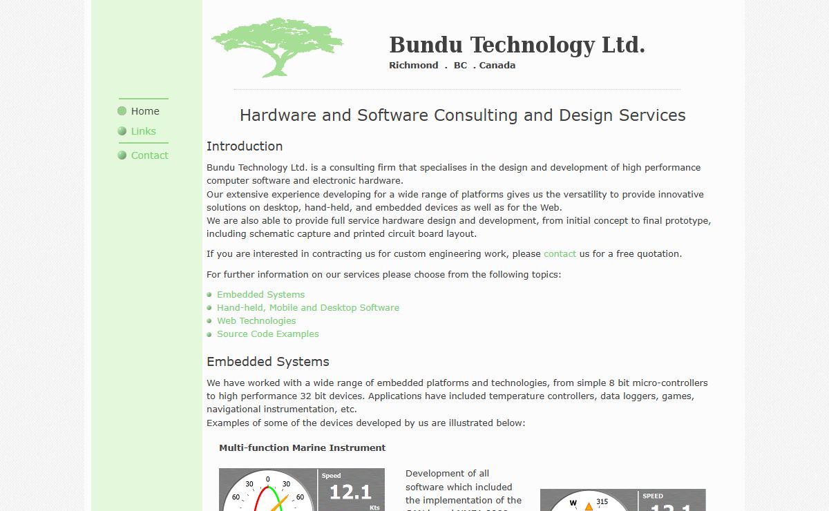 Bundu Technology Ltd. - Hardware and Software Development and Design Services
