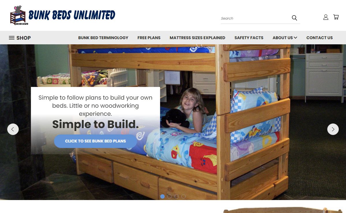 Bunk Bed Plans You Can Build for Kids and Adults. Loft Bed Plans too!