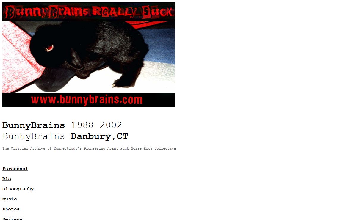 BunnyBrains - The One, The Original BunnyBrains, Accept No Substitutions!
