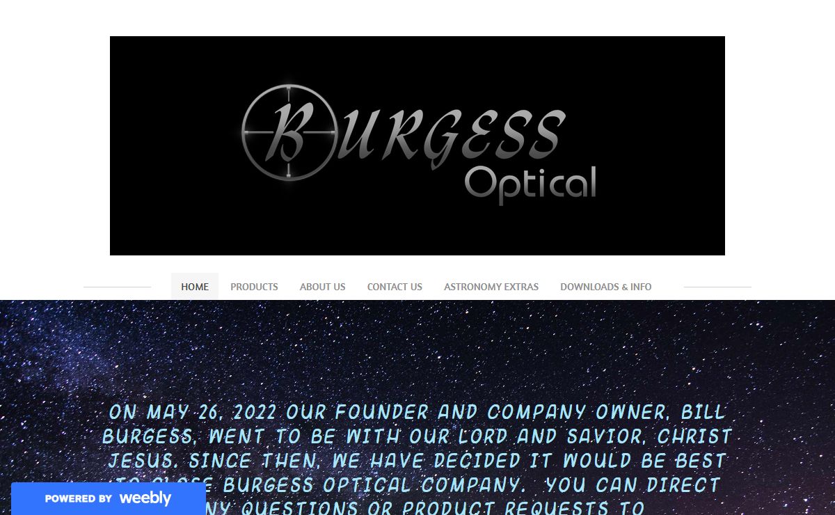 Burgess Optical Company - Burgess Optical Company