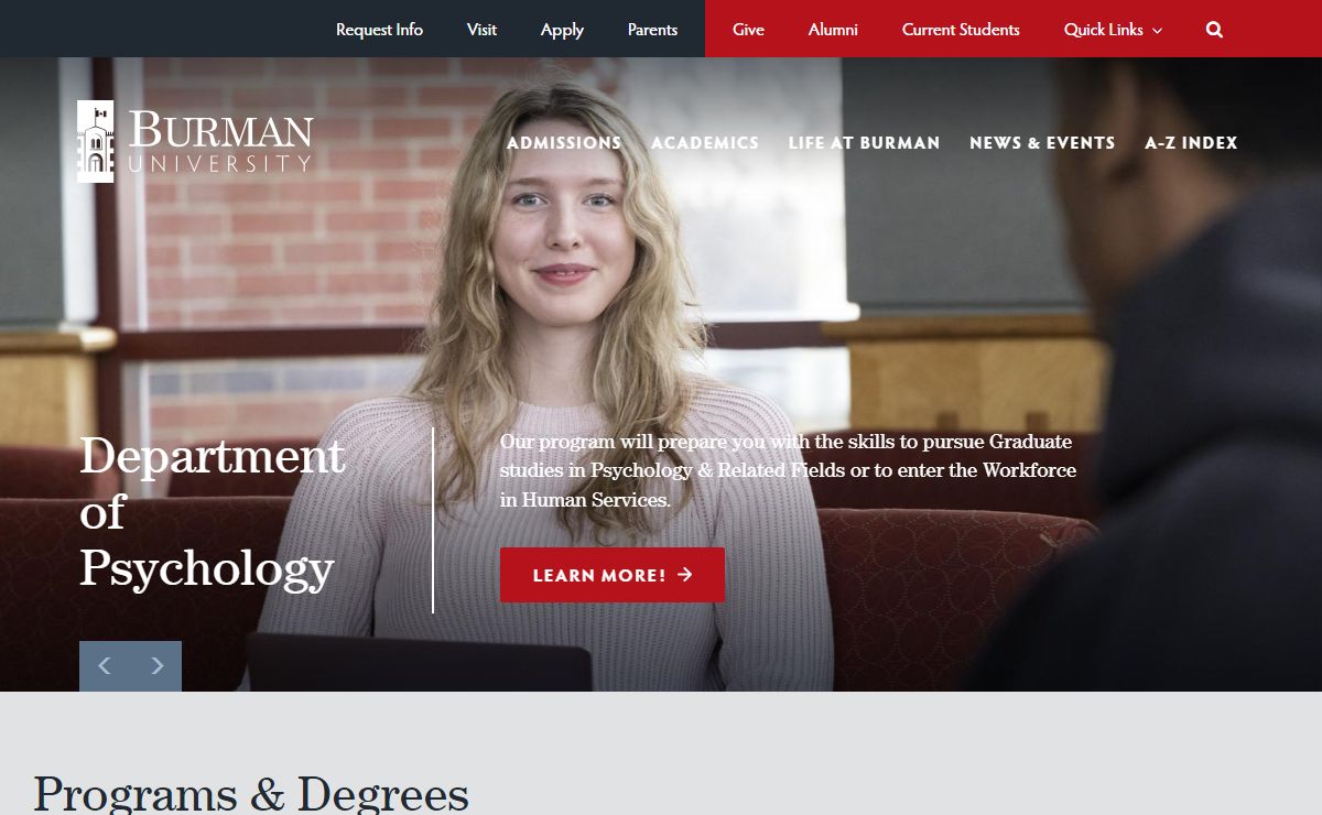 Burman University | Your Path to Superb Education in a Faith-based Environment
