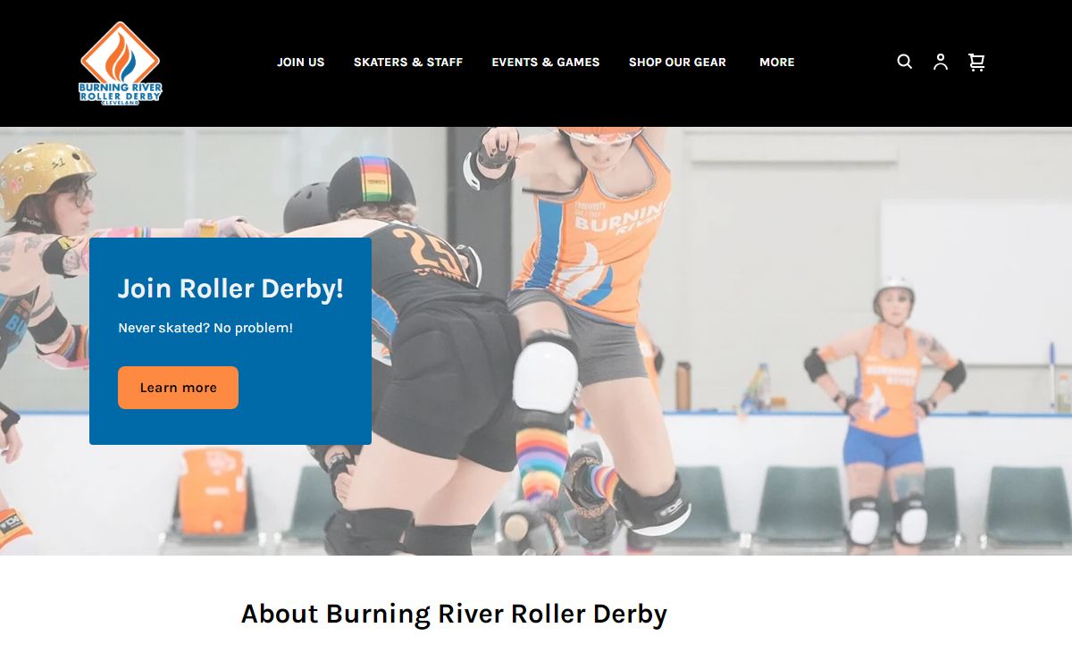 New Homepage | Burning River Roller Derby
