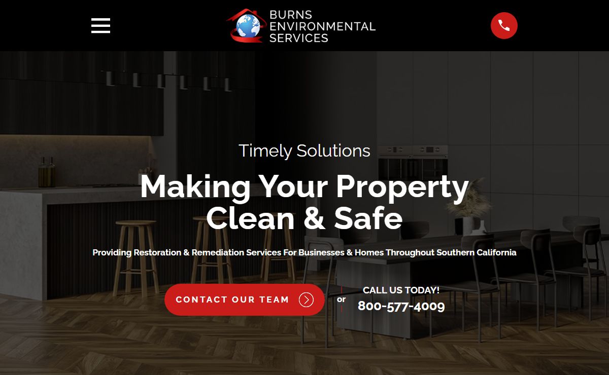 Burns Environmental Services | LA Cleanup & Remediation Services