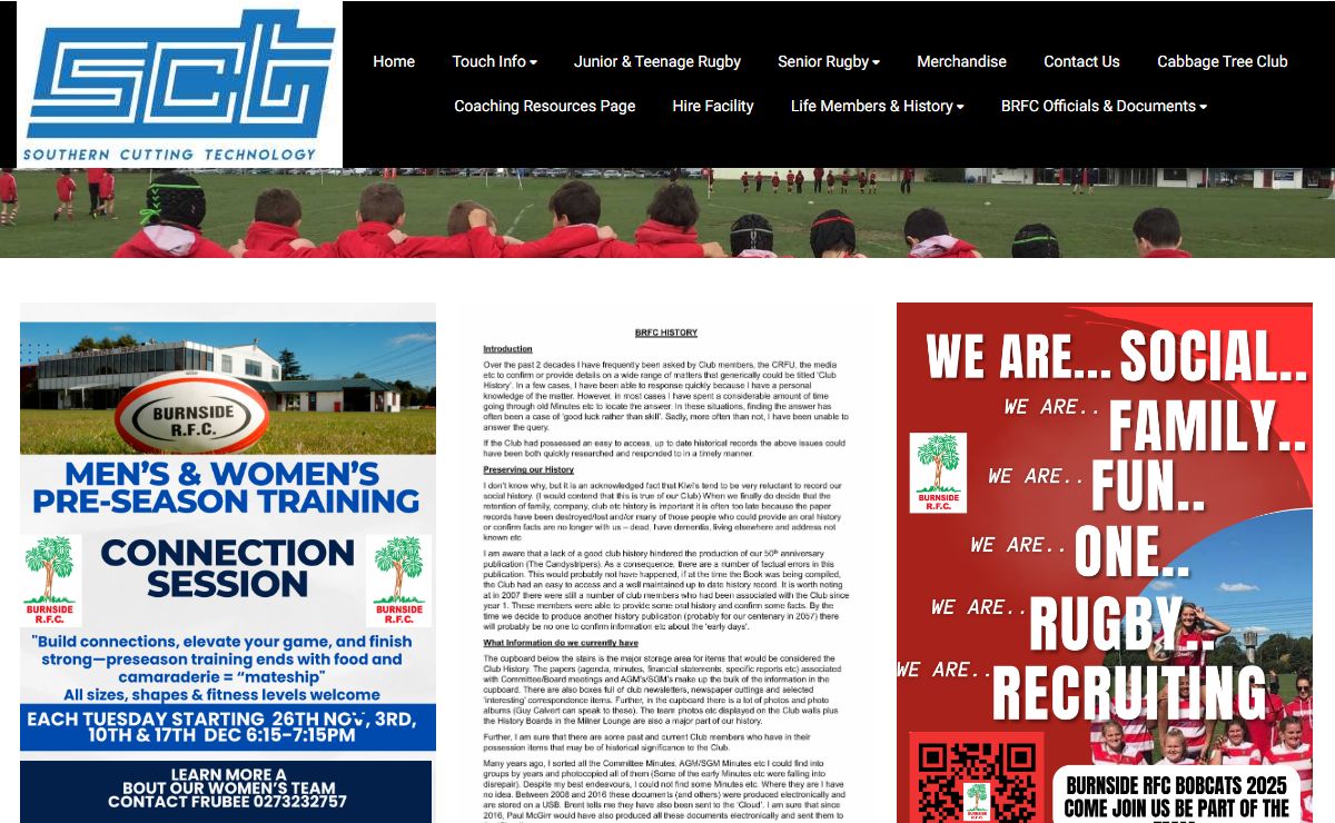 Burnside RFC - Home