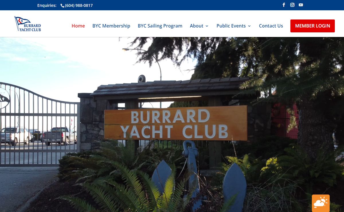 Burrard Yacht Club | Yacht Club North Vancouver | BYC