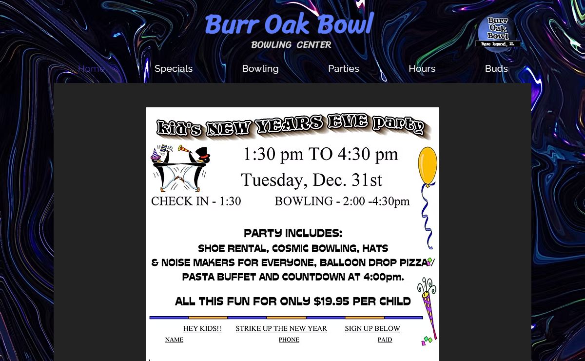 Burr Oak Bowl | Bowling Alley