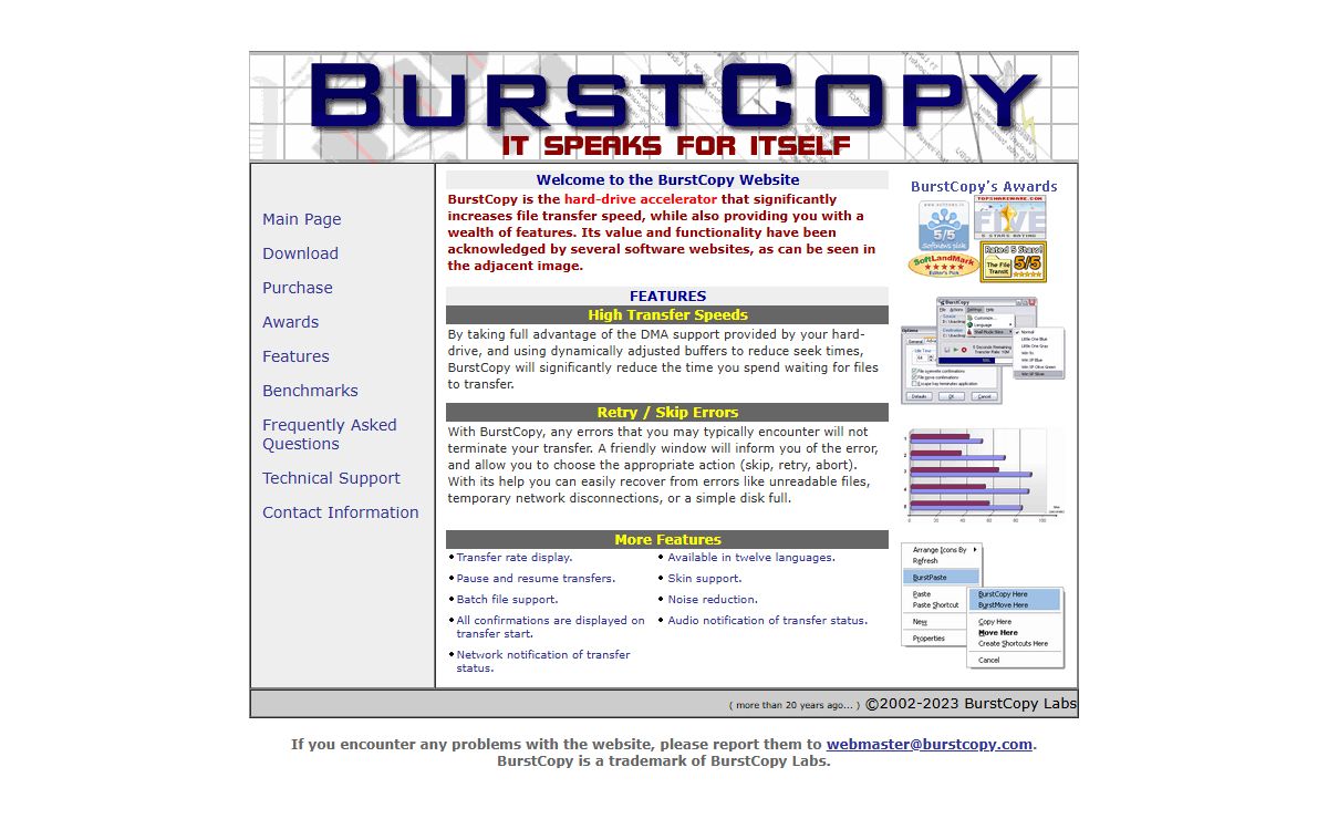 BurstCopy - Hard-Drive Accelerator