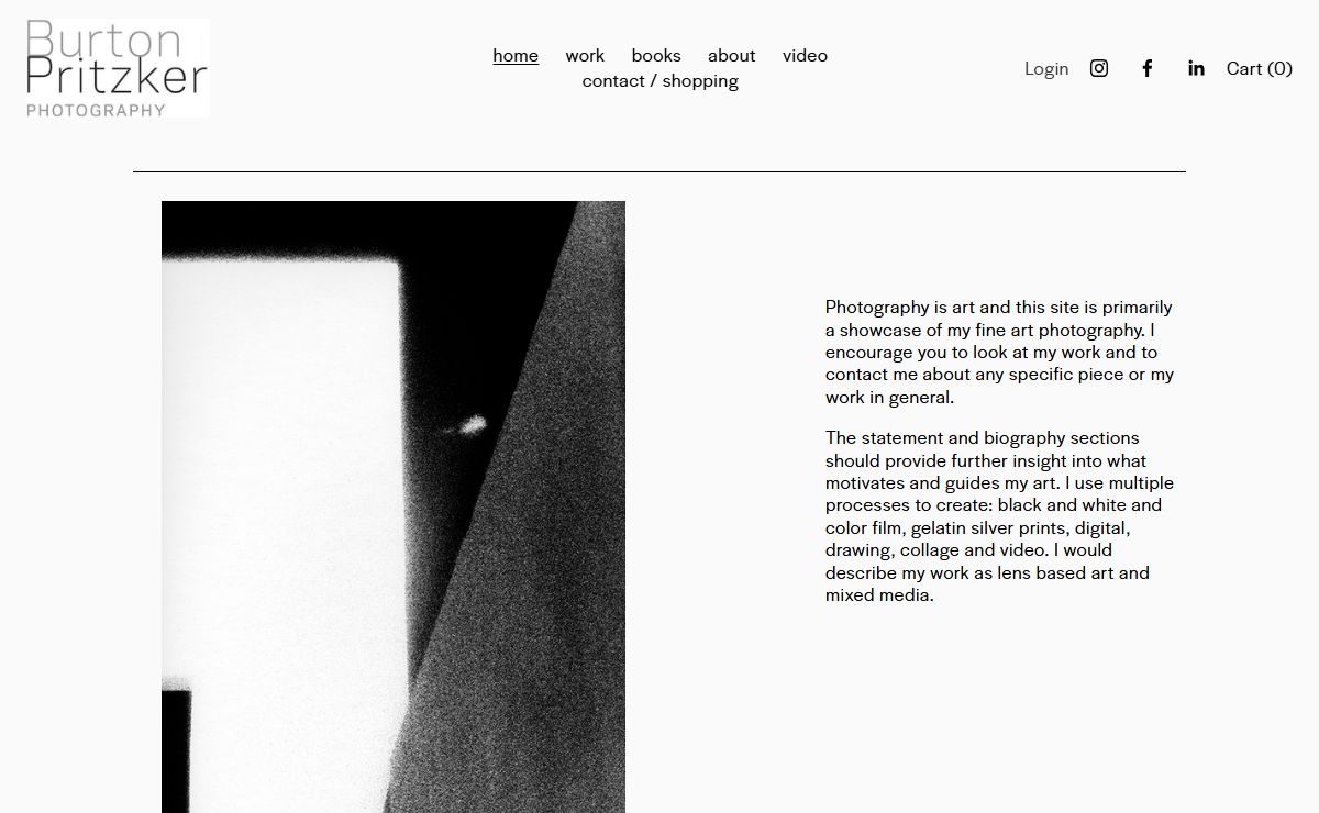 Burton Pritzker - Fine Art Photography