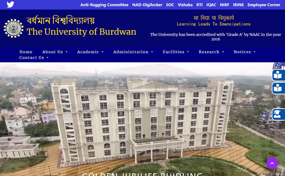 The University of Burdwan