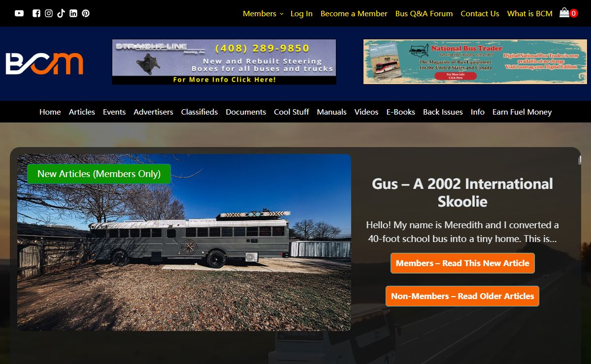 Bus Conversion Magazine - Skoolies, Tiny Homes, Van Builds
