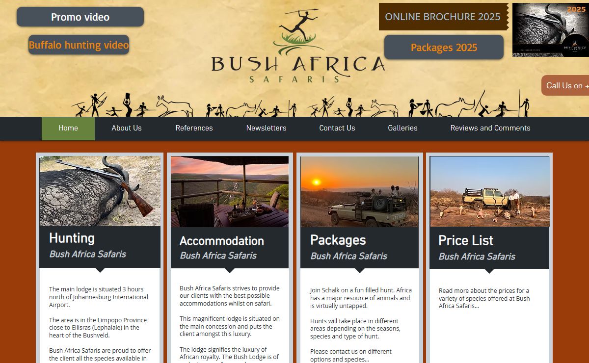 Plains Game Hunting | Limpopo | Bush Africa Safaris