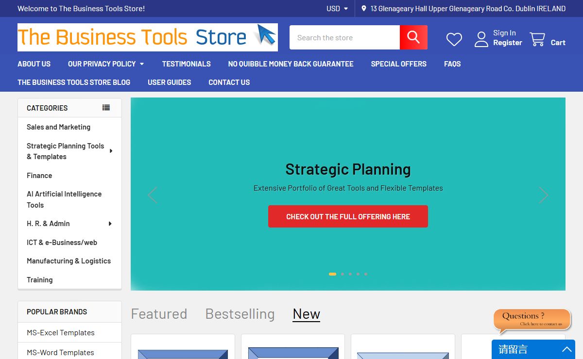 Business tools and templates using, Excel, Word, PowerPoint, etc.
