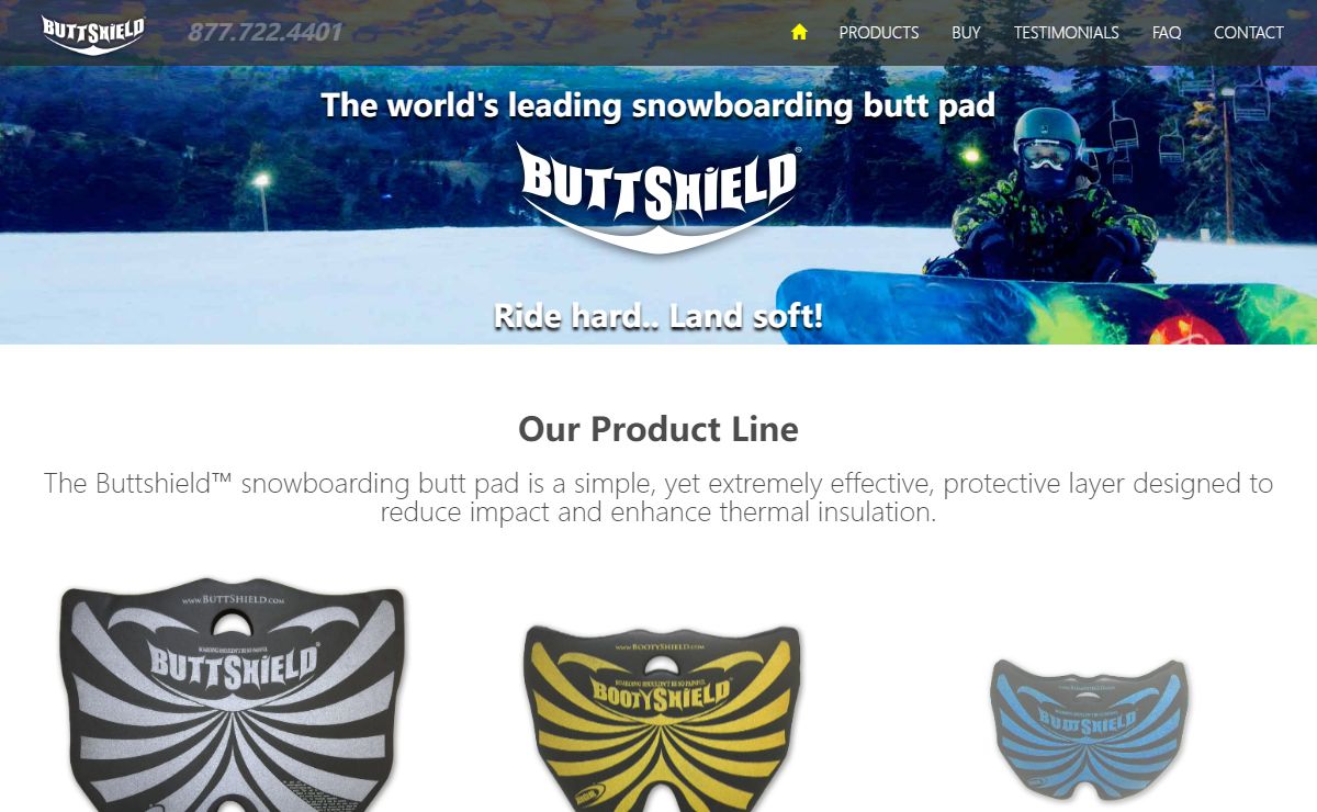 ButtShield - The SnowBoarding Butt Pad!
