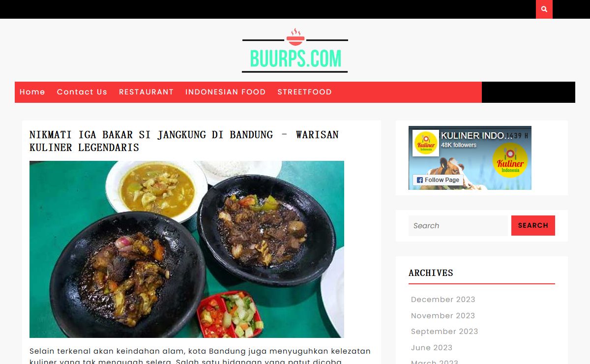Buurps.com - Review Makanan Terpercaya - 100% Enak