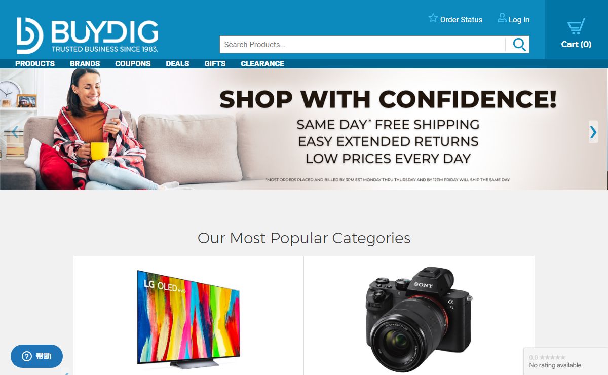 BuyDig.com - TVs, Cameras, Computers, Monitors, Appliances & more!