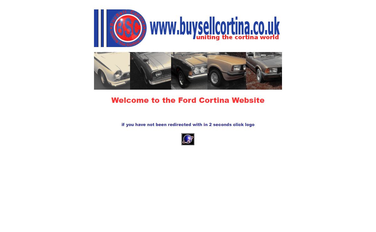 BuySellCortina - Ford Cortina website