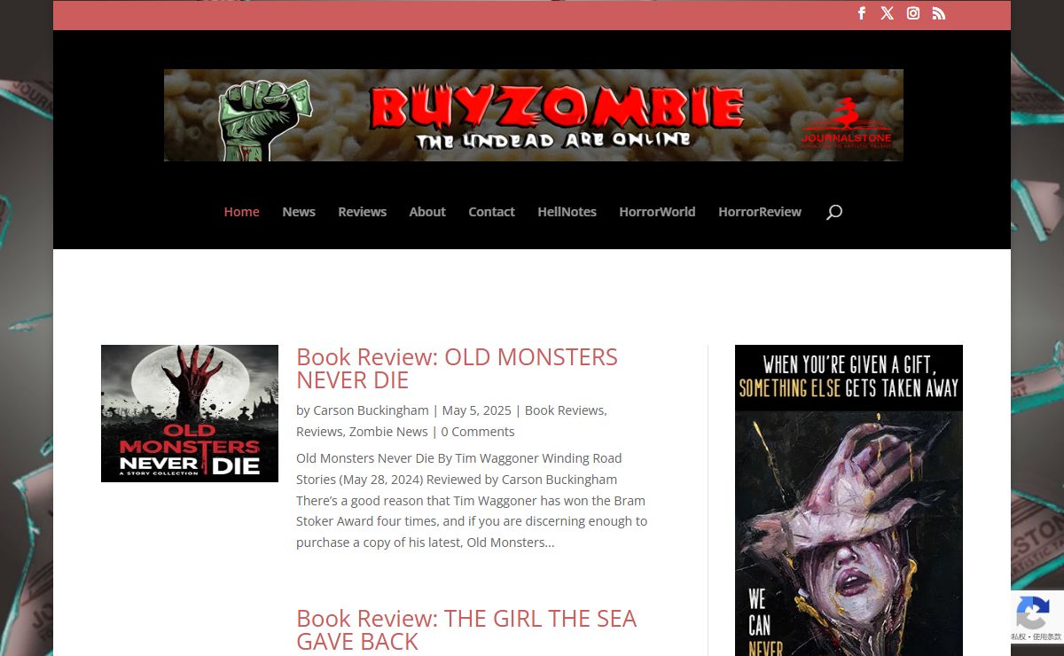 BuyZombie.com | Zombie News, Reviews, And Products!