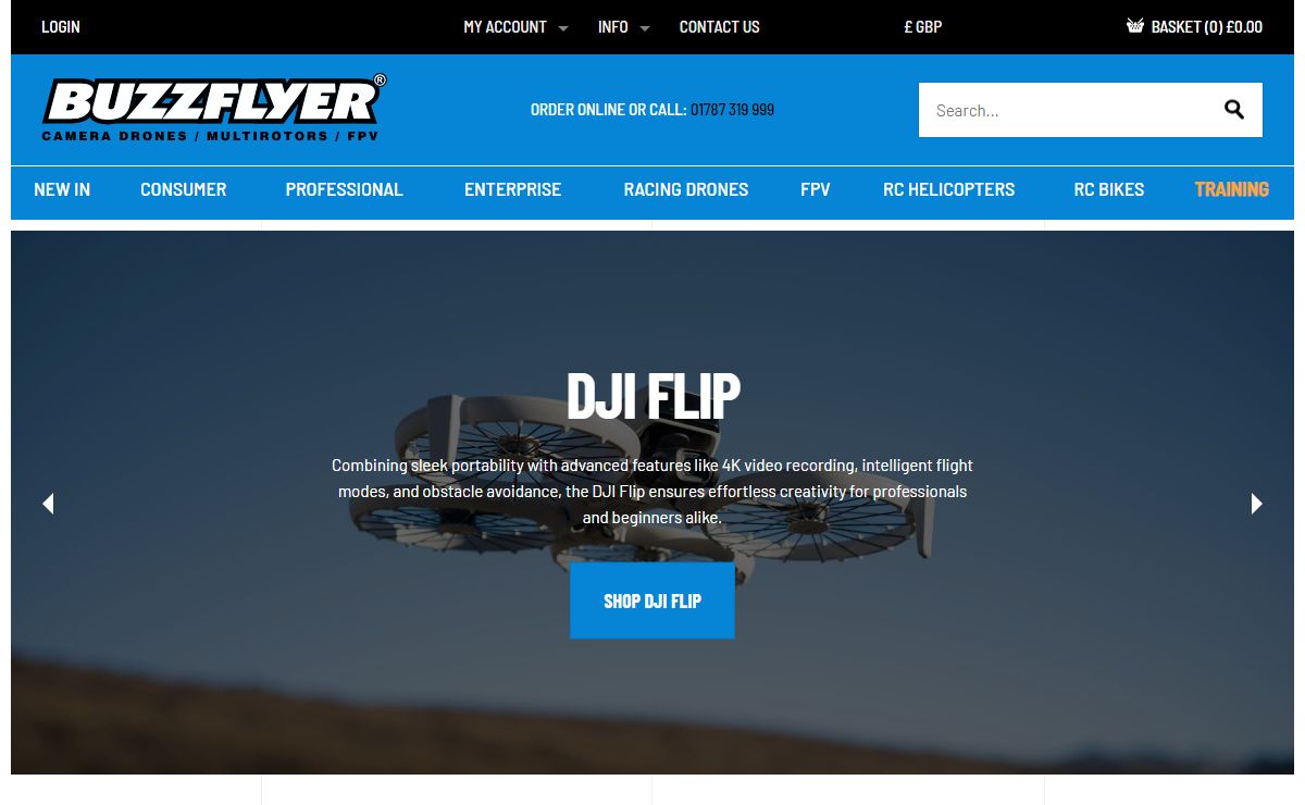 Camera Drones, Quadcopters and RC Helicopters | BuzzFlyer UK