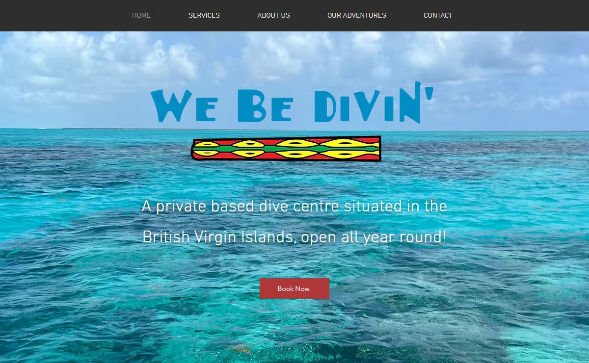 HOME | We Be Divin' dive centre in the British Virgin Islands