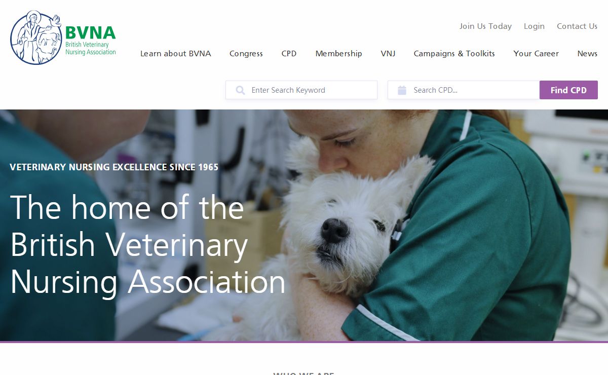 BVNA Home - British Veterinary Nursing AssociationBritish Veterinary Nursing Association