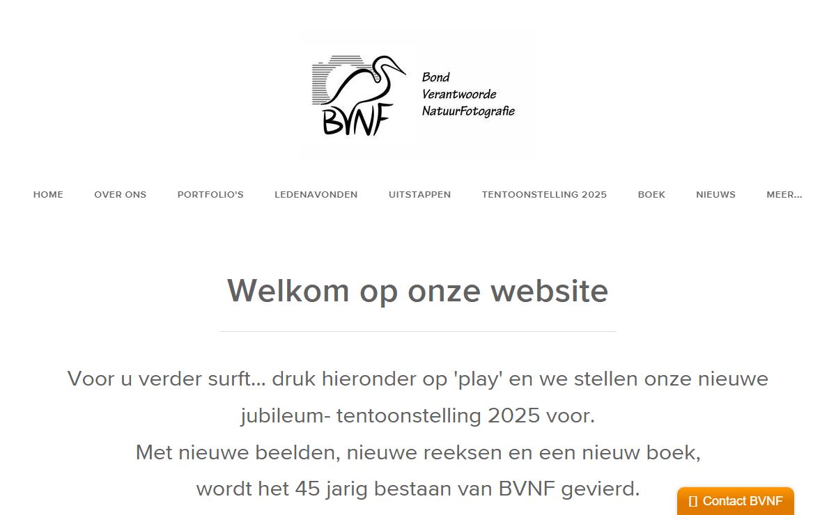 BVNF - Bond Verantwoorde Natuurfotografie