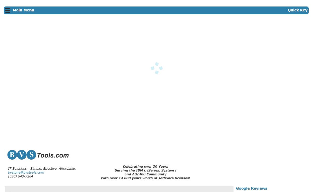 BVSTools.com - IBM i (AS/400, iSeries, System i) Software and Consulting