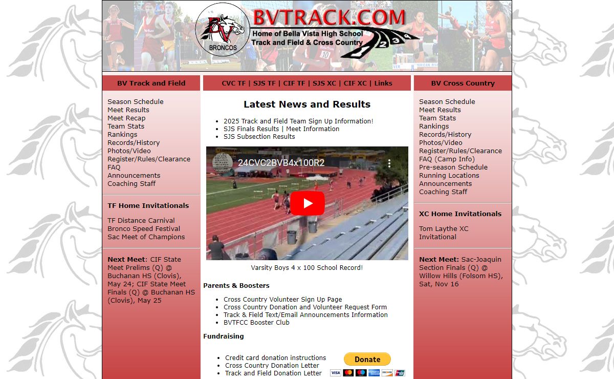 Bella Vista Track and Field
