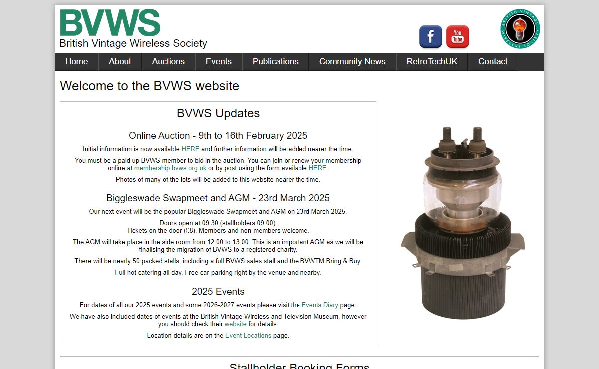 BVWS - British Vintage Wireless Society