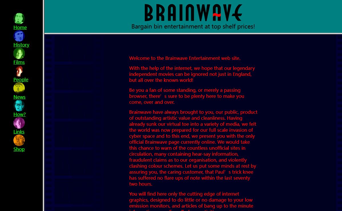 Brainwave Homepage