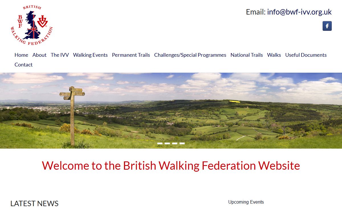British Walking Federation Website