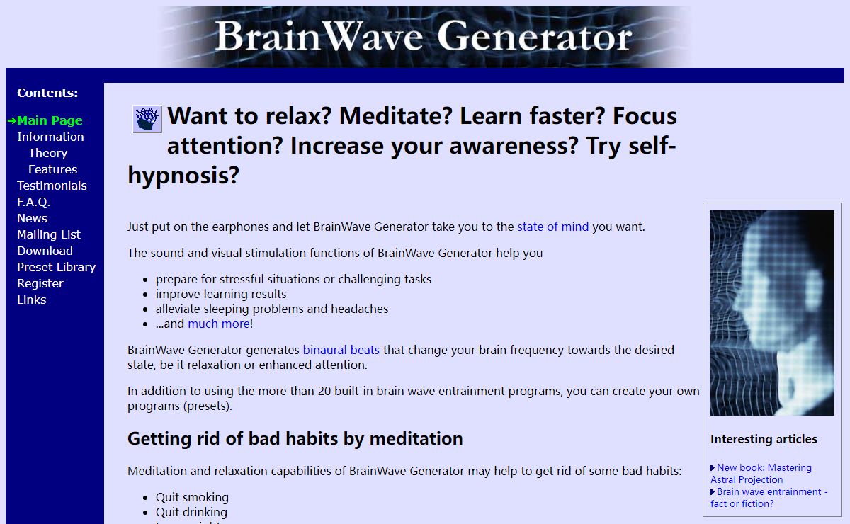 BrainWave Generator