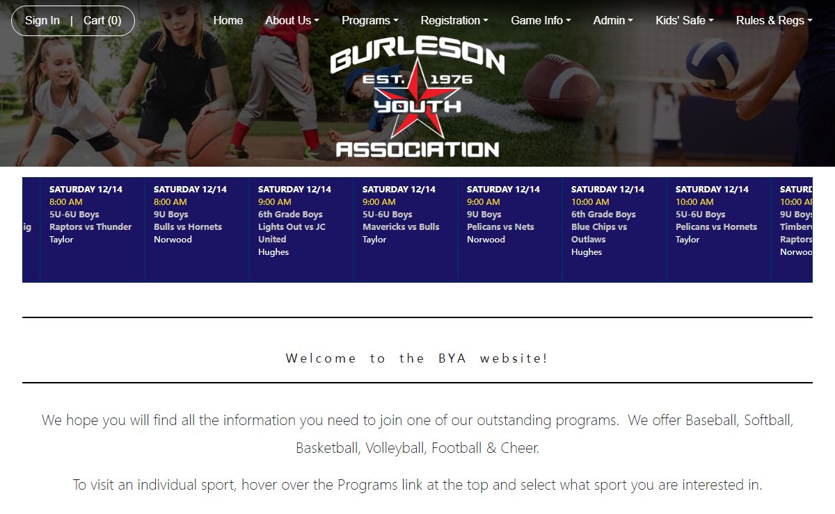 Burleson Youth Association
