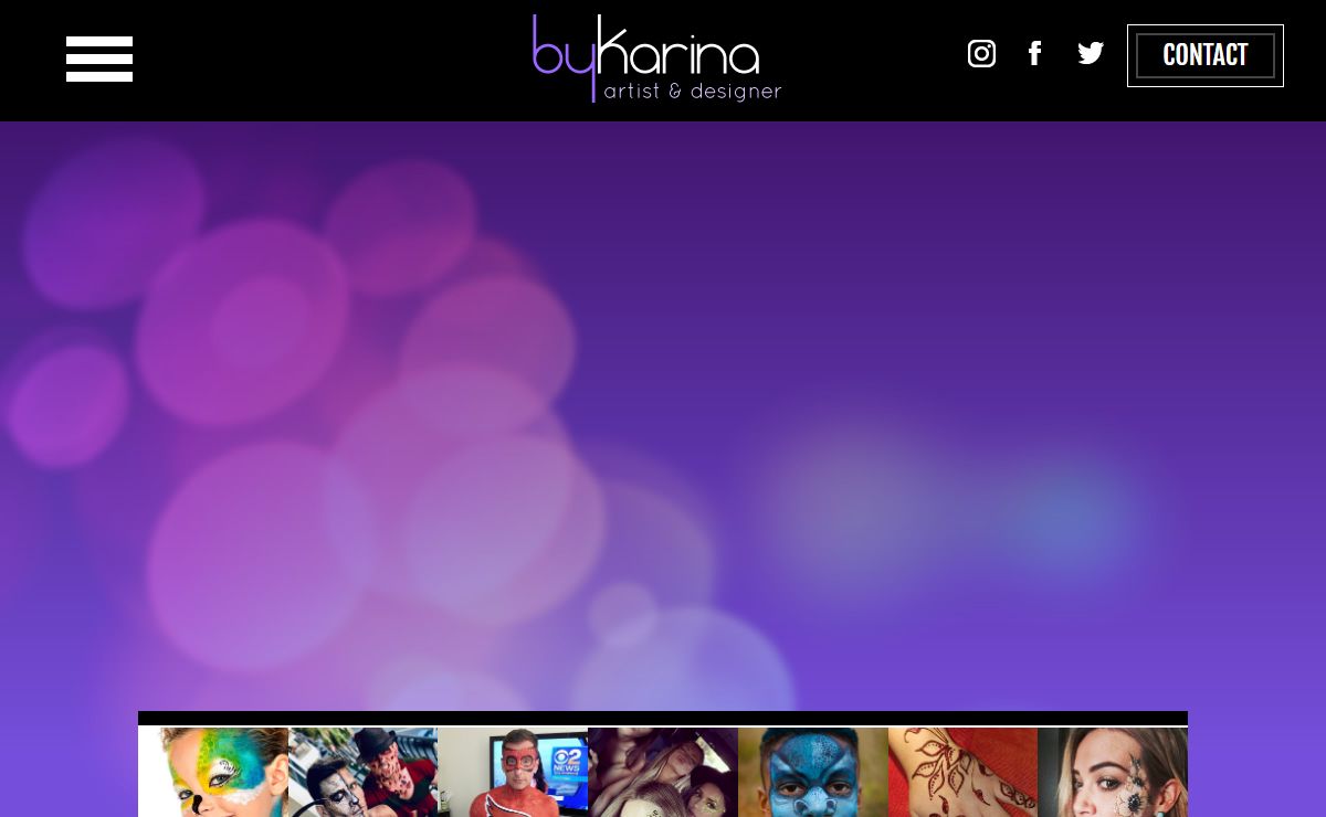 Karina Konupek - Professional Face Painting and Body Artist
