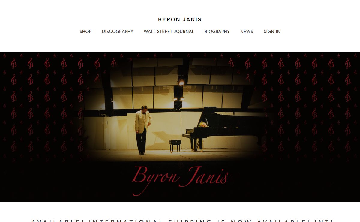 BYRON JANIS