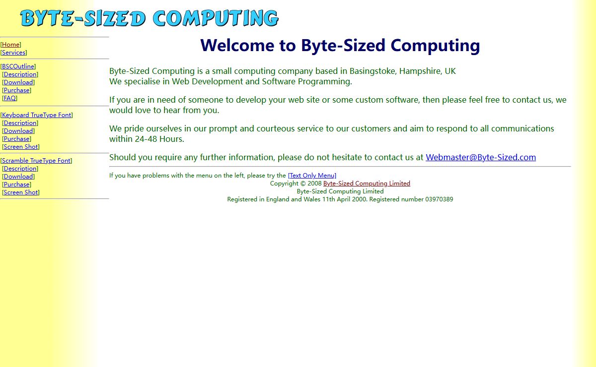 Byte-Sized Computing