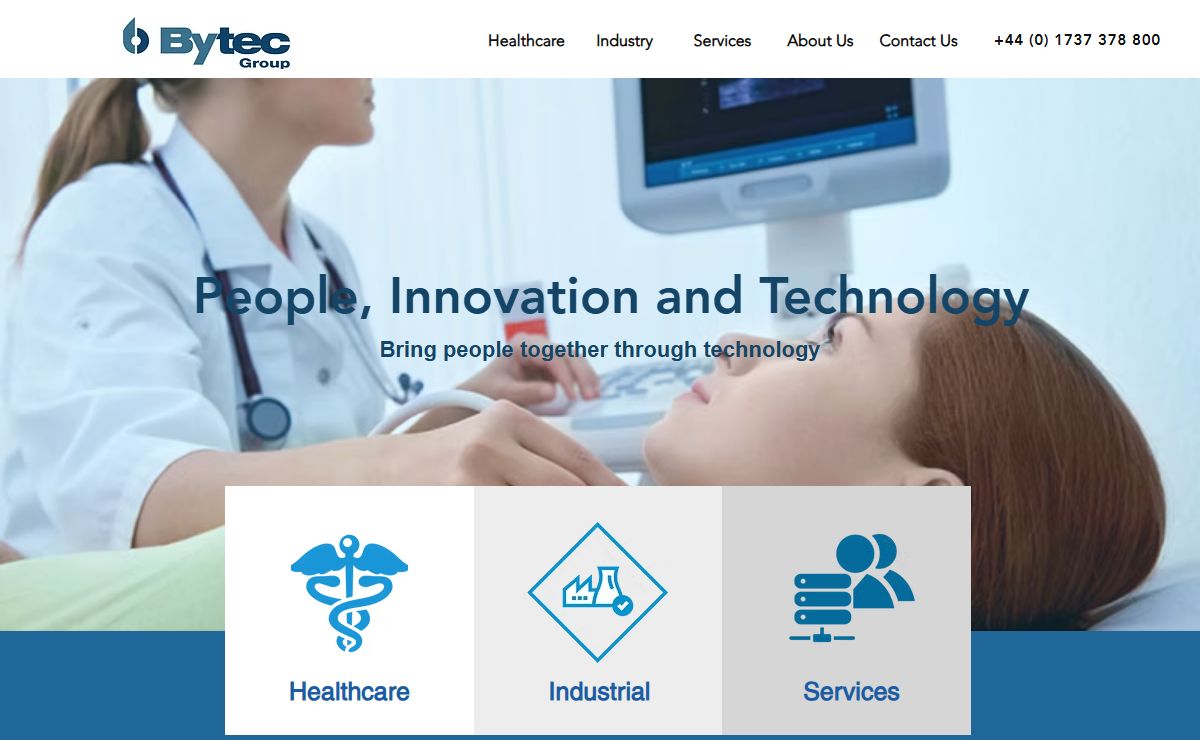 Industrial & Healthcare Technology | United Kingdom | Bytec Group