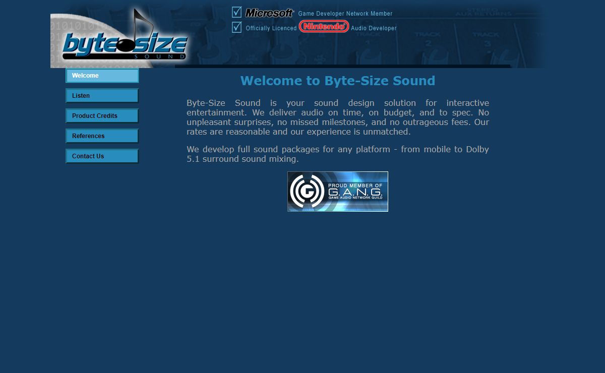 Byte-Size Sound