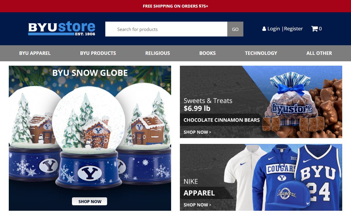 BYU Store, Official Shop for Fan Gear