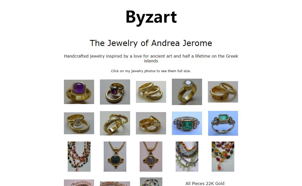 Byzart Handcrafted Ancient Greek Jewelry
