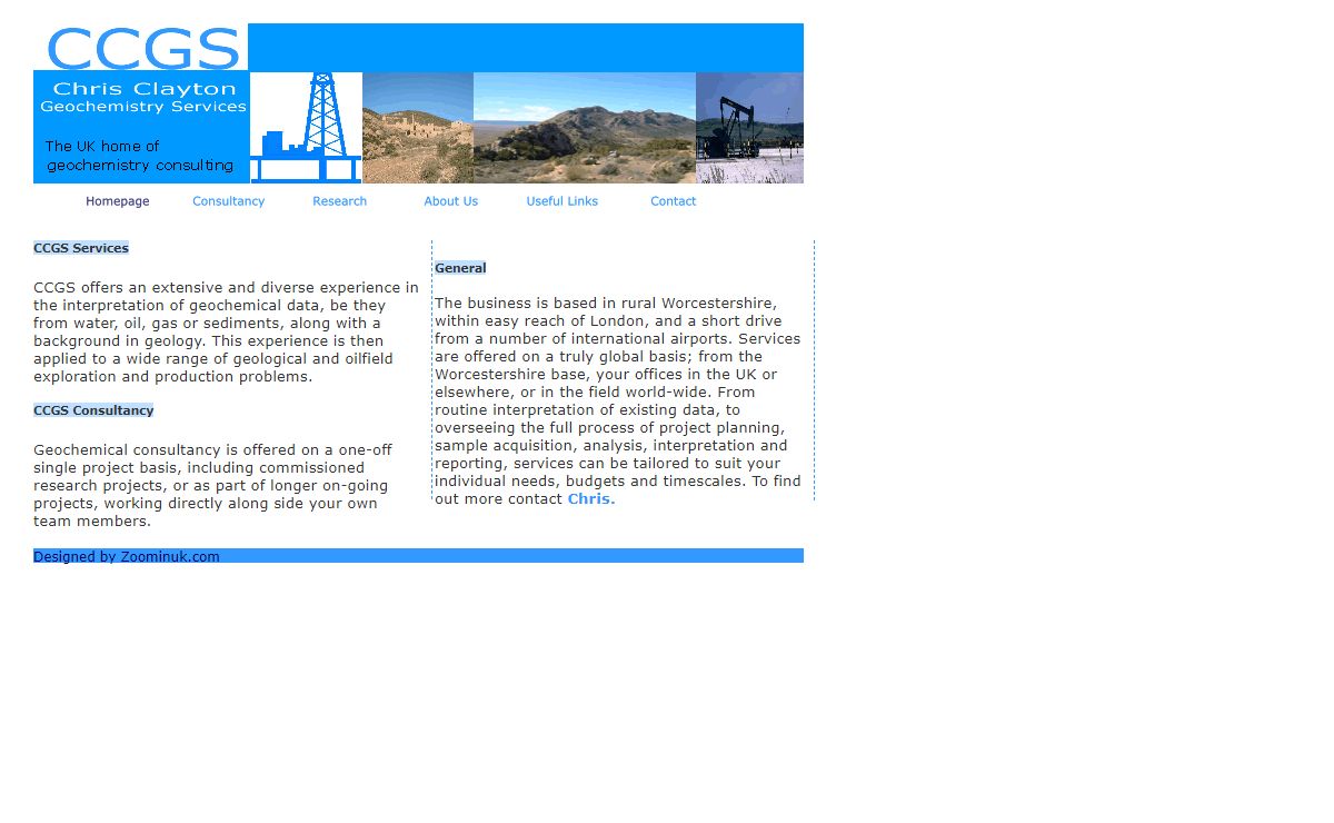 CCGS - Chris Clayton Geochemistry Services