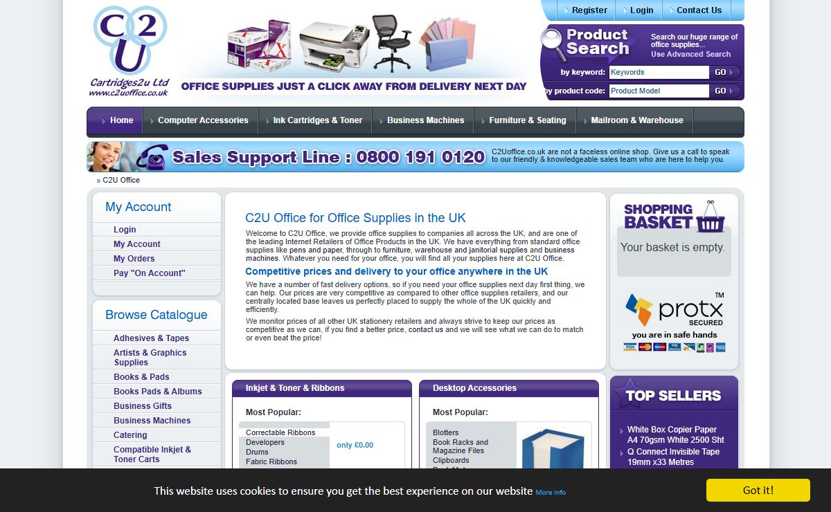 C2U Office - Office Supplies UK, Office Supply UK