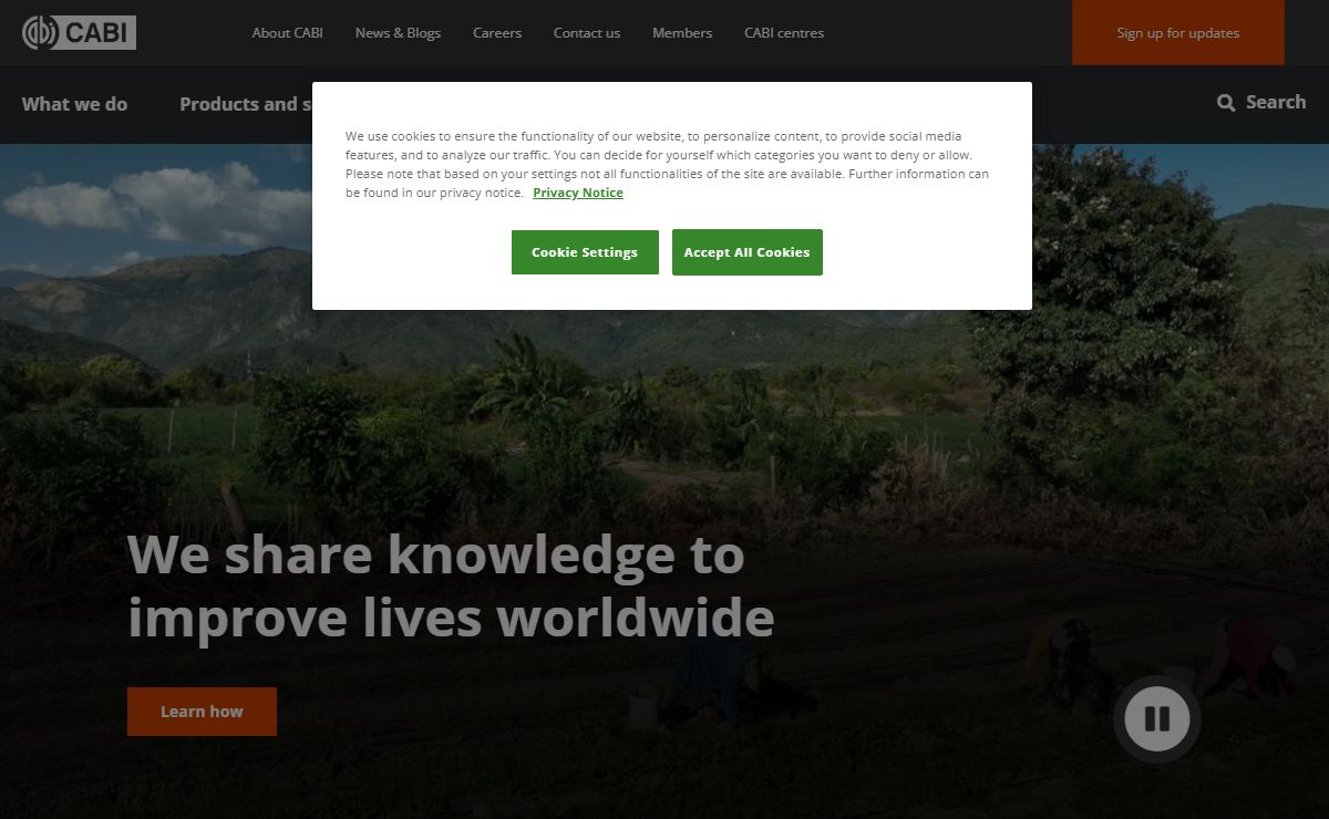 Home - CABI.org