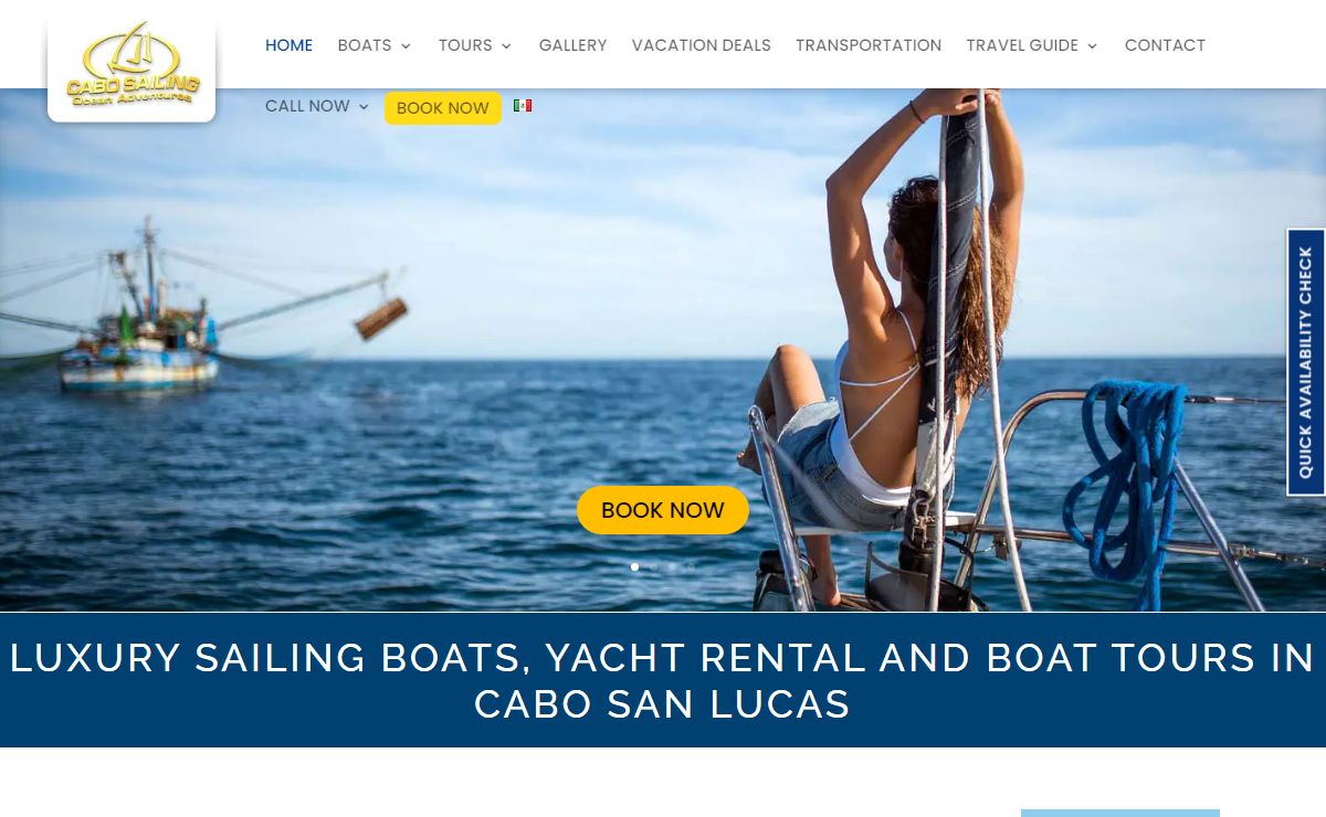 Luxury Sailing Boats, Yacht Rental and Boat Tours in Cabo San Lucas - Cabo Sailing