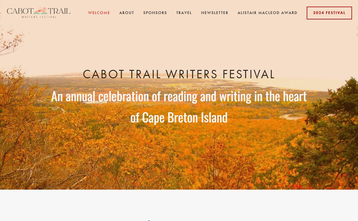 Cabot Trail Writers Festival