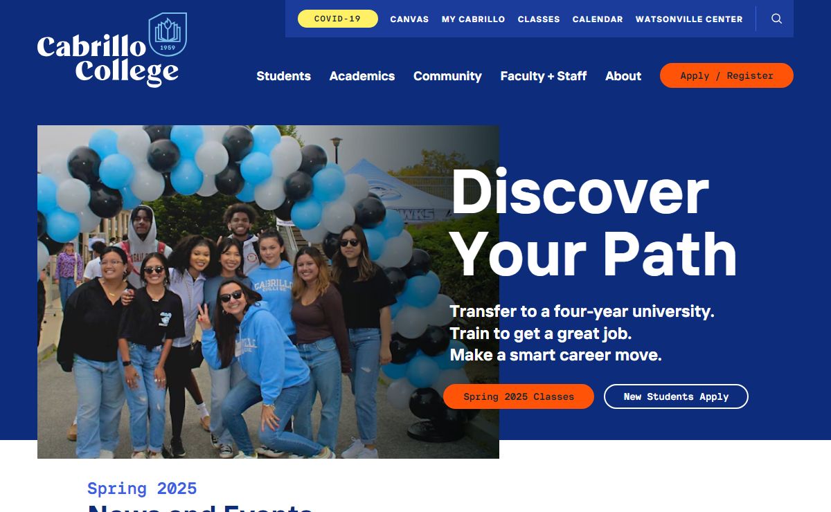 Cabrillo Community College - Breakthroughs Happen Here